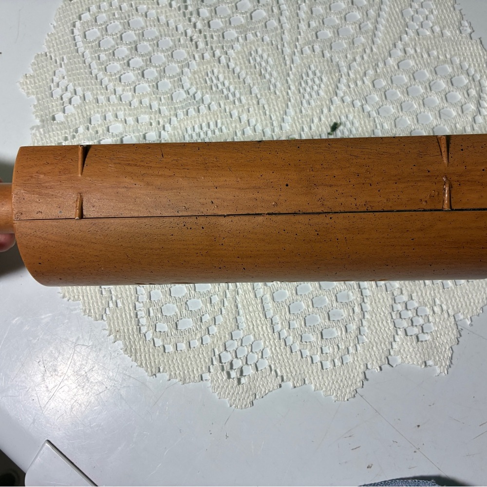 Decorative Embossed Rolling Pin Planter - Brown - Picture 5 of 7